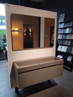 Wastafelblad+onderkast+spiegel van Sanibel, Ophalen, Overige typen, Nieuw, Minder dan 100 cm