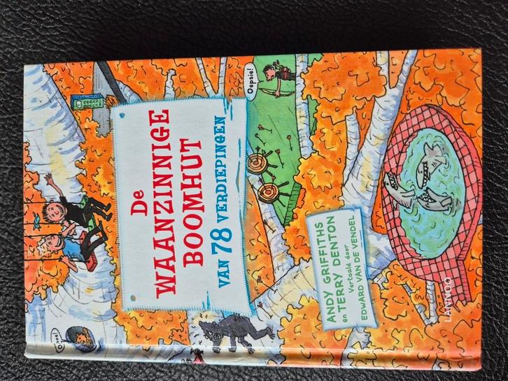 Terry Denton - De waanzinnige boomhut van 78 verdiepingen, Boeken, Kinderboeken | Jeugd | onder 10 jaar, Zo goed als nieuw, Ophalen of Verzenden