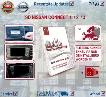 Nissan Connect 1 V12 _ 2 V6 _ 3 V7 SD kaarten beschikbaar voor biedingen