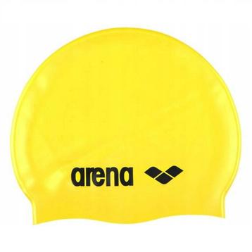 Nieuwe Arena Classic Silicone Yellow-Black Badmuts beschikbaar voor biedingen