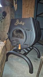 Bullerjan/Brutus 7kw Houtkachel met Kookplaat, Huis en Inrichting, Kachels, Ophalen, Gebruikt, Houtkachel, Vrijstaand