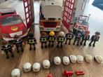 playmobil brandweer 5361 (kazerne) + 5362 (brandweerauto), Ophalen, Zo goed als nieuw, Complete set