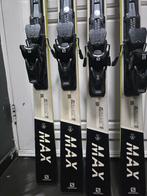 170cm SALOMON S MAX 24HRS 2X TITANIUM ALL ROUND GEVORDERDEN, 160 tot 180 cm, Zo goed als nieuw, Carve, Skiën