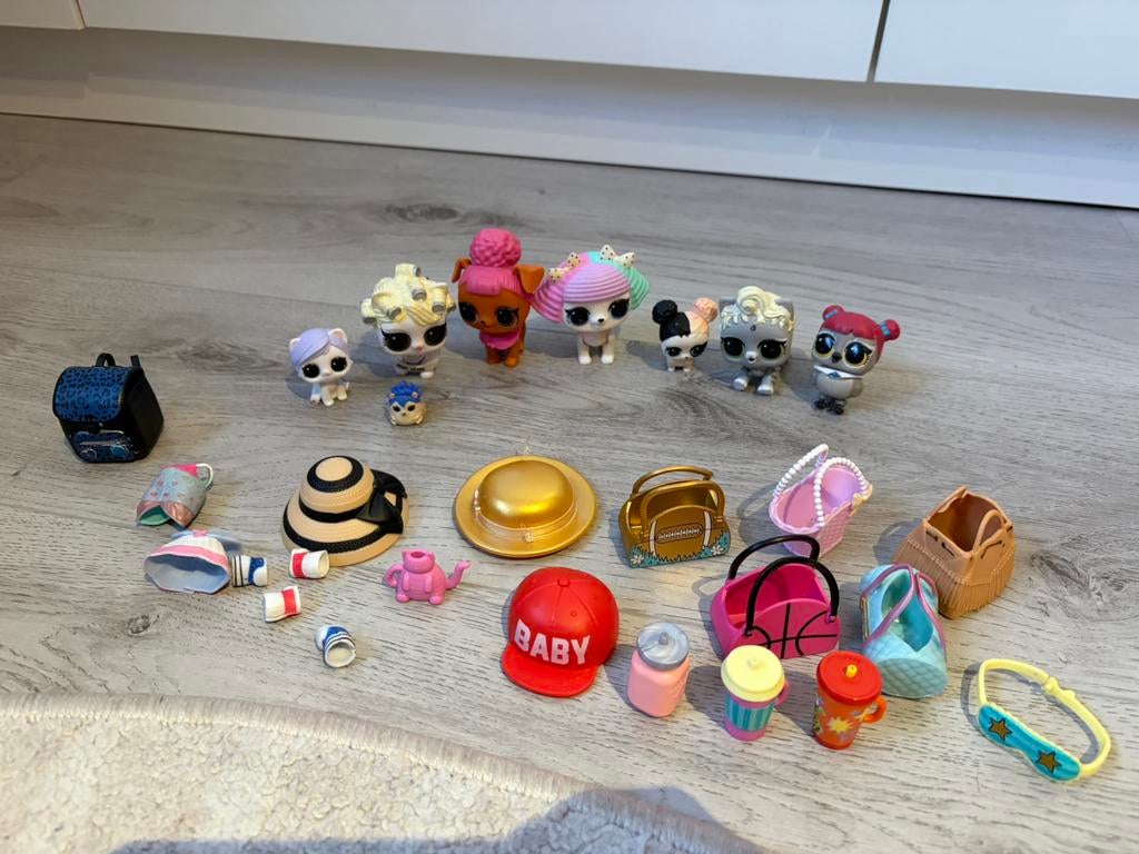 Veel L.0.L poppetjes en dieren, Ophalen, Gebruikt, Overige typen