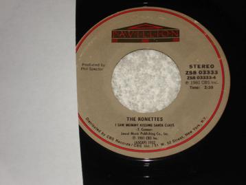 The Ronettes    i Saw Mommy   / Rudolph the Red   Kerst  beschikbaar voor biedingen