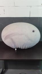 Tato Cerruti Baleri design pouf, poef, wit konijn. S32, Huis en Inrichting, Banken | Voetenbanken en Poefen, Tweedehands verkoop