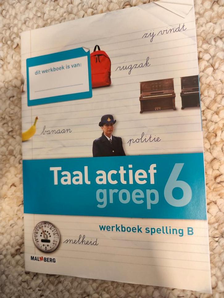 Taal actief groep 6 - Werkboek Spelling B. New New New, Boeken, Studieboeken en Cursussen, Gelezen, Niet van toepassing, Ophalen of Verzenden