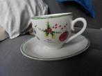 JBS Janneke Brinkman kop en schotel december 2008 kerst, Huis en Inrichting, Keuken | Servies, Ophalen, Zo goed als nieuw, Overige stijlen
