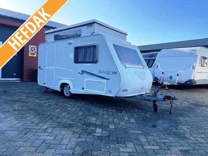 Trigano Silver Edition 310, bj.2010, lichtgewicht, voortent, Caravans en Kamperen, Caravans, Bedrijf, tot en met 2, 500 - 750 kg