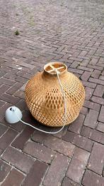 Rotan hanglamp, Ophalen of Verzenden, Zo goed als nieuw, Rond