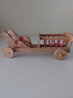 Antieke Houten Paardenwagen Speelgoed, Ophalen of Verzenden
