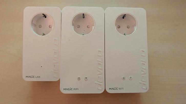 Devolo Magic 2 LAN & WIFI X2, Computers en Software, Powerlines, Zo goed als nieuw, Ophalen of Verzenden
