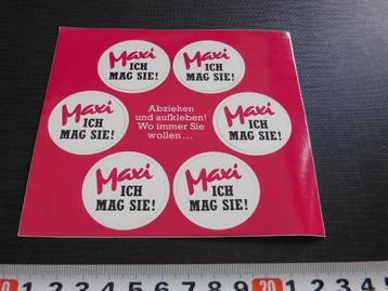 sticker MAXI ich mag sie !  beschikbaar voor biedingen