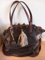 teddy schoudertas van Anokhi, Sieraden, Tassen en Uiterlijk, Tassen | Damestassen, Verzenden, Zo goed als nieuw, Bruin, Shopper