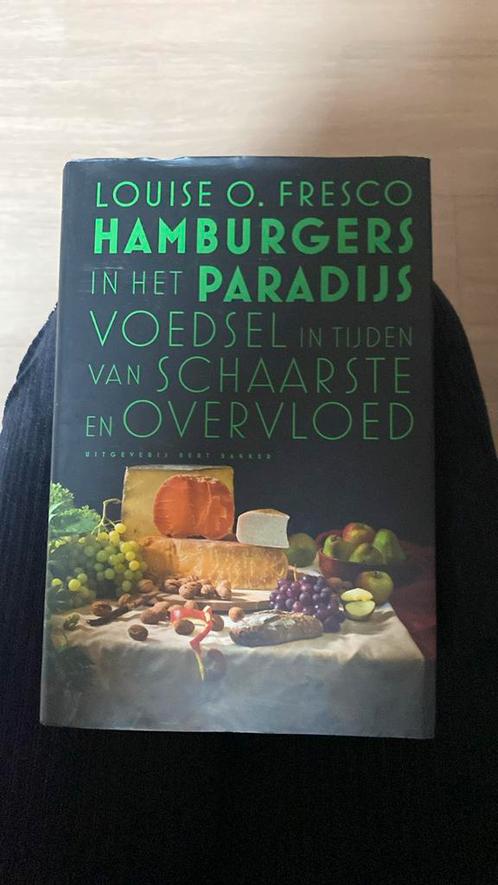 Louise O. Fresco - Hamburgers in het Paradijs, Boeken, Politiek en Maatschappij, Zo goed als nieuw, Maatschappij en Samenleving