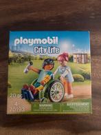 Playmobil - patiënt in rolstoel (70193), Ophalen of Verzenden, Nieuw, Complete set