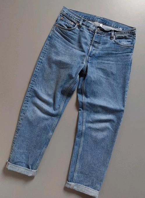 Weekday Barrel Relaxed Tapered Jeans 31/30, Kleding | Heren, Spijkerbroeken en Jeans, Zo goed als nieuw, W32 (confectie 46) of kleiner