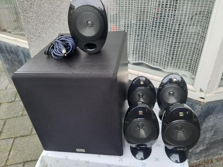 Taga Harmony TSW 210 10'' Active subwoofer, Audio, Tv en Foto, Luidsprekers, Zo goed als nieuw, Subwoofer, 120 watt of meer, Overige merken