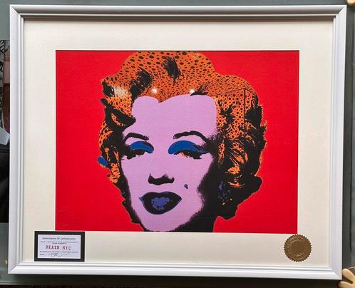 Death NYC Framed Pop Art - Marilyn Monroe, Antiek en Kunst, Kunst | Litho's en Zeefdrukken, Verzenden