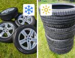 4x Velgen (Winterbanden) + 4x Zomerbanden, Auto-onderdelen, Banden en Velgen, 205 mm, Banden en Velgen, 16 inch, Gebruikt