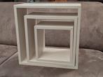 Woood Furniture Wandkubussen set van 3, Ophalen of Verzenden, Gebruikt