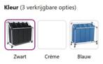 Wasmand wassorteerder 4 waszakken wasmanden GRATIS BEZORGD!, Verzenden, Nieuw, Zwart, Overige typen