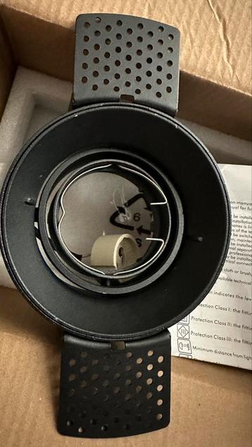 Zwarte trimless inboywspot incl ledlamp beschikbaar voor biedingen