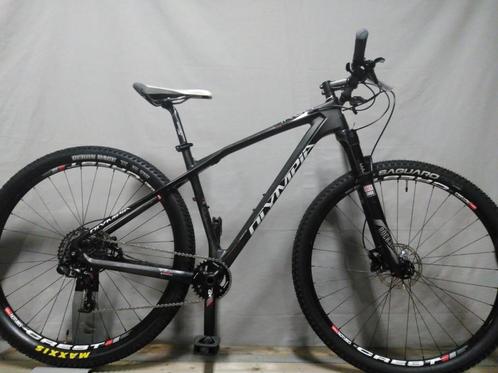 Olympia Iron Carbon/Zwart 45cm 2018, Fietsen en Brommers, Fietsen | Mountainbikes en ATB, Gebruikt, Overige merken, 45 tot 49 cm