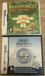 2 Nintendo DS spellen o.a. Mahjongg, Gebruikt, Overige genres, 1 speler, Ophalen of Verzenden