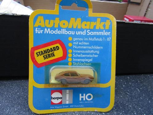 Herpa Automarkt Ford Capri, Hobby en Vrije tijd, Modelauto's | 1:87, Gebruikt, Auto, Herpa, Ophalen of Verzenden