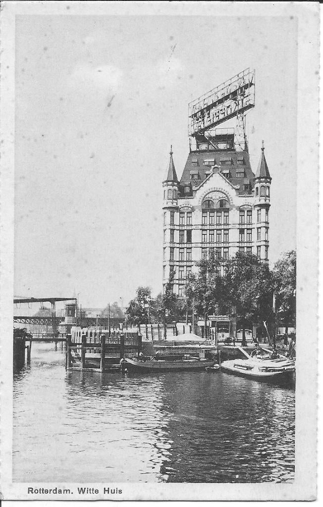 Rotterdam Witte Huis., Ophalen of Verzenden, 1920 tot 1940, Gelopen, Zuid-Holland