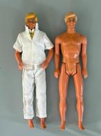 2x Mattel Ken Barbie poppen. Vintage, Ophalen of Verzenden, Gebruikt, Pop, Levensecht of Reborn