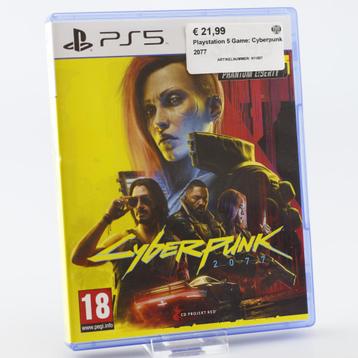 Playstation 5 Game: Cyberpunk 2077 beschikbaar voor biedingen