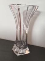 Glazen Vaas - Modern Design, Huis en Inrichting, Woonaccessoires | Vazen, Wit, Ophalen of Verzenden, Minder dan 50 cm, Glas