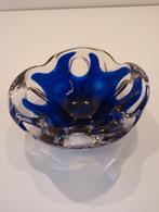 Murano asbakje cobalt blauw, Antiek en Kunst, Ophalen of Verzenden