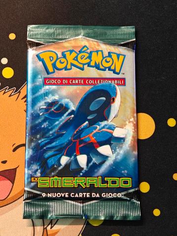 Ex emerald italian vintage booster Pokemon  beschikbaar voor biedingen