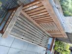 Gratis, Hardhouten tuinbank 180 cm breed , opknapper, Tuin en Terras, Tuinbanken, Ophalen, Gebruikt, Hout
