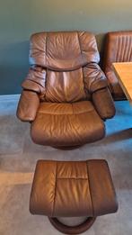 Stressless Reno L Relaxstoel verstelbaar - Nieuwstaat!, Huis en Inrichting, Ophalen of Verzenden, Zo goed als nieuw, 75 tot 100 cm
