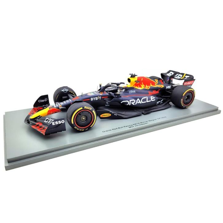 1/18 2022 Max Verstappen Red Bull RB18 Belgium GP, Verzamelen, Automerken, Motoren en Formule 1, Zo goed als nieuw, Formule 1