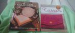 2 BREIPATROON BOEKJES,  KUNSTBREIEN + TASSEN & ACCESSOIRES, Ophalen of Verzenden, Gebruikt, Breien, Patroon of Boek