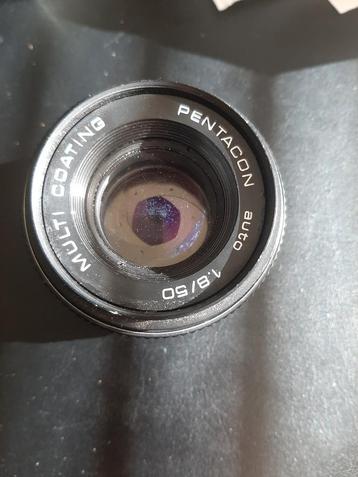 Pentagon Multicoating lens 1.8/50 auto. beschikbaar voor biedingen