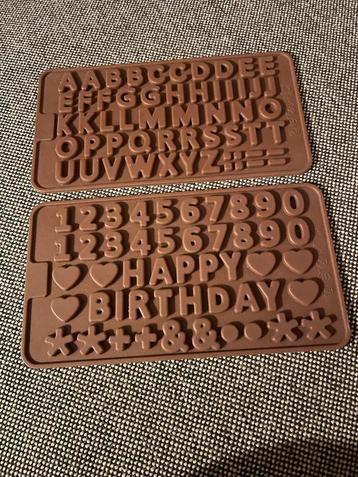 Chocolade vormen , om zelf je gebak en taarten te maken! beschikbaar voor biedingen