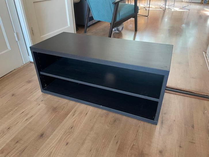 Zwarte Opbergkast/schoenenkast, Huis en Inrichting, Kasten | Kledingkasten, Gebruikt, Minder dan 100 cm, 50 tot 100 cm, 25 tot 50 cm