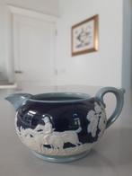 Kannetje Copeland Spode England Kobalt Jasperware, Antiek en Kunst, Ophalen of Verzenden