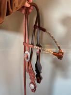 Hoofdstel western show, Dieren en Toebehoren, Ophalen of Verzenden, Zo goed als nieuw, Western