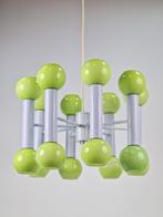 Vintage scolari hanglamp eclectic tubelight ’70 italy Funky, Huis en Inrichting, Lampen | Hanglampen, N, Vintage, Ophalen of Verzenden