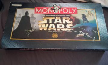 Star Wars Monopoly classic trilogy edition beschikbaar voor biedingen