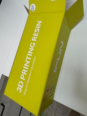 Ifun 3d printer resin zwart waterwashable beschikbaar voor biedingen