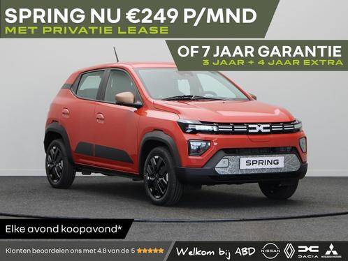 Dacia Spring Extreme 65pk | DC lader 30kW | Parkeersensoren, Auto's, Dacia, Bedrijf, Te koop, Spring, ABS, Achteruitrijcamera