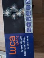 Luca Kerstverlichting - 10 LED Ballen nieuw., Huis en Inrichting, Lampen | Hanglampen, Nieuw, Ophalen of Verzenden, Glas, Modern